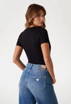 Guess ORIGINAL - Print T-shirt - Jet Black -Guess Clothing Sale c7e62fe79d264ce0900616bc95d5bbdb