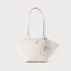 Guess BOLENA SHOULDER - Handbag - Stone