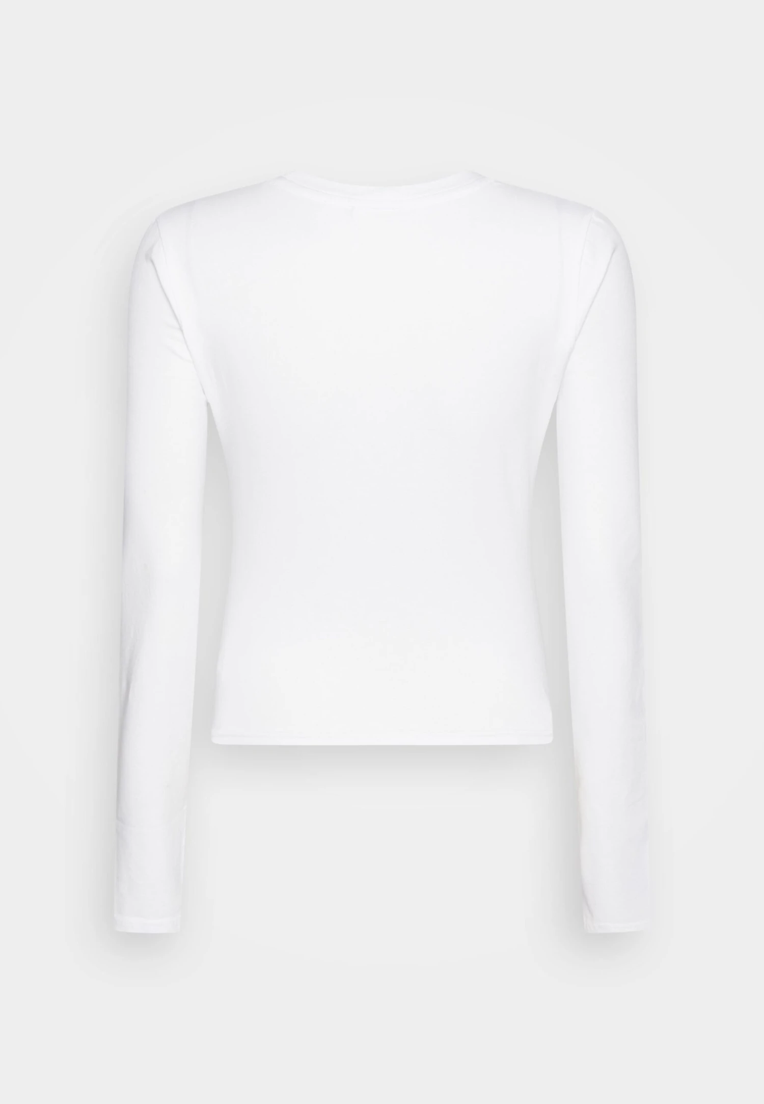 Aimee Classic Logo- Long Sleeved Top - Pure White Multi 2 Aimee Classic Logo- Long Sleeved Top - Pure White Multi - Image 2