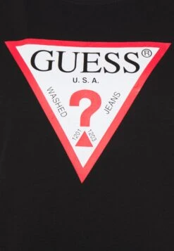Guess Original Tee - Print T-Shirt - Jet Black -Guess Clothing Sale c98ae2edada342db821b640b9e2c1ea1