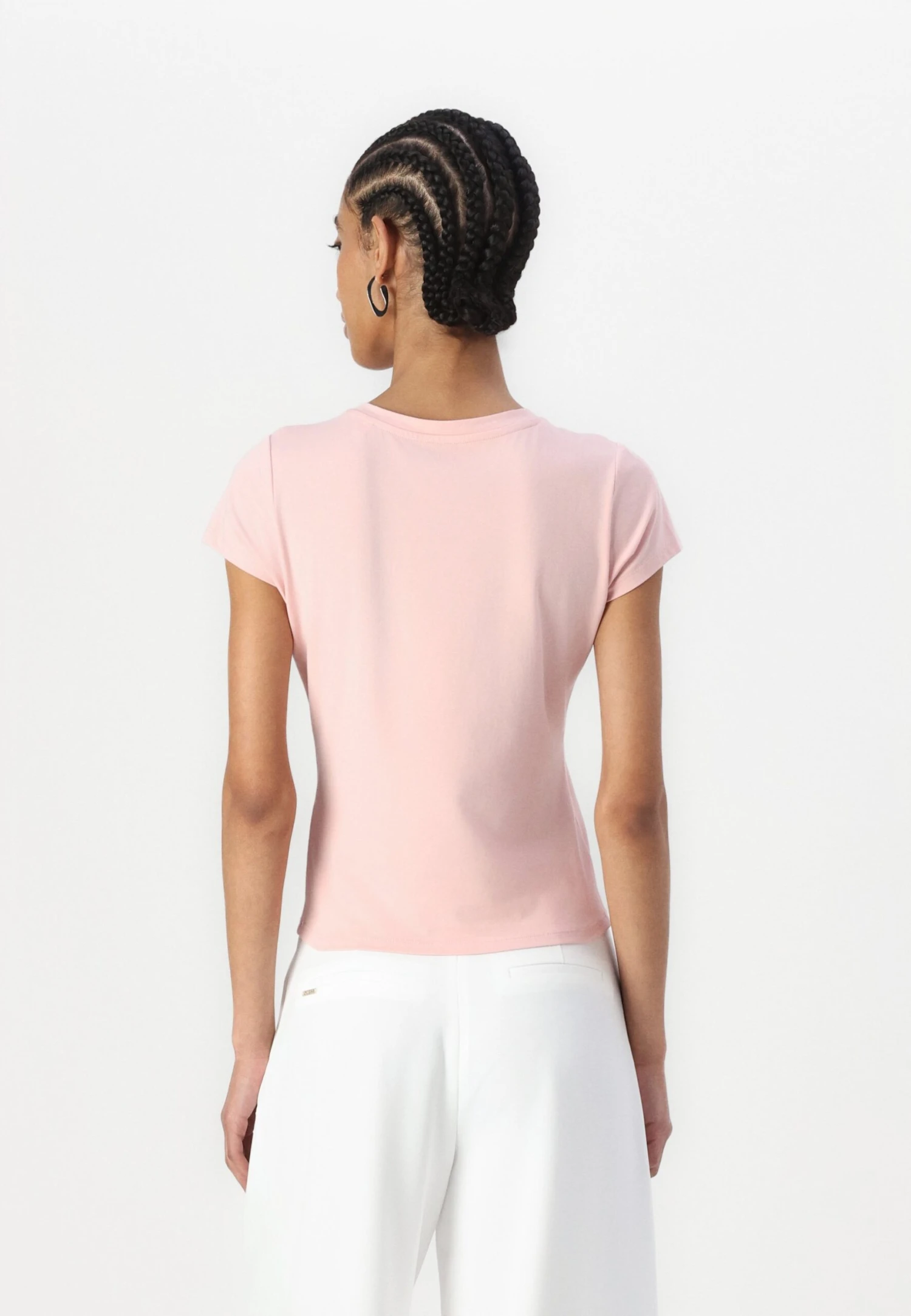 Guess PONY HAIR TEE - Print T-shirt - Pink Pearl 3 Guess PONY HAIR TEE - Print T-shirt - Pink Pearl - Image 3