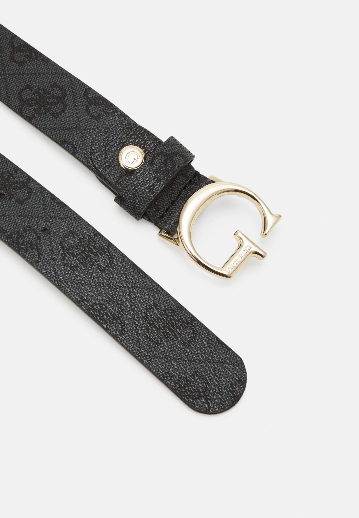 Guess Vikky Adjustable Pant Belt - Belt - Coal Logo 2 Guess Vikky Adjustable Pant Belt - Belt - Coal Logo - Image 2