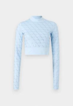 Guess MOCK DEBBY CROP - Long Sleeved Top - Arctic Sky -Guess Clothing Sale caaff923c5004e75a4672e9f8590aa5a 1