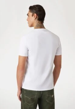 Guess Basic T-shirt - Weiß -Guess Clothing Sale cafe357df765413c8860eeca6c0bc840