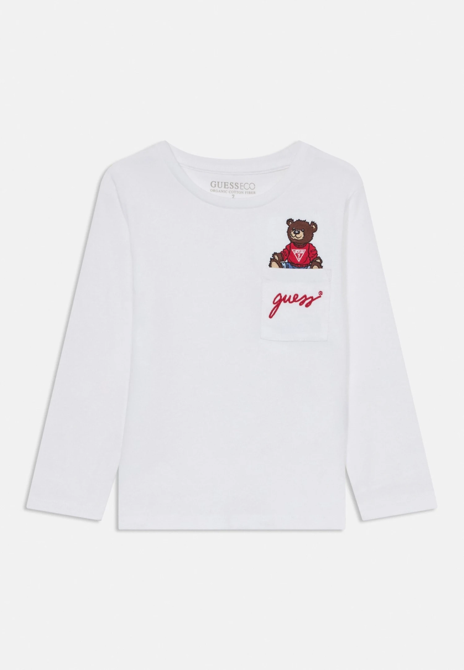 Guess TODDLERLS - Long Sleeved Top - Pure White 1 Guess TODDLERLS - Long Sleeved Top - Pure White