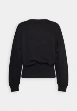 Guess Corset Logo - Sweatshirt - Jet Black -Guess Clothing Sale cb9b1d4036864d47a9e02c3f1839efea