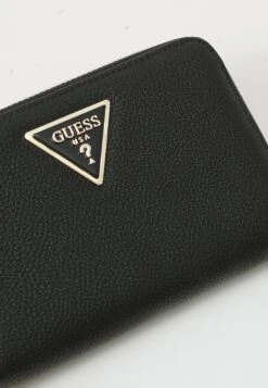 Guess LAUREL ZIP AROUND - Wallet - Black -Guess Clothing Sale cc20582b6dee4e85bbbd6e08588185c8