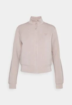 Guess NEW ALLIE ZIP - Zip-up Sweatshirt - Posh Taupe -Guess Clothing Sale cc3c8a218e3746a197785304e24ea086