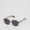 Guess UNISEX - Sunglasses - Matte Black /violet