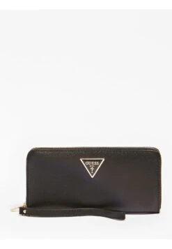 Guess Laurel Large Zip Around - Wallet - Black