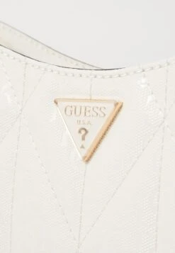 Guess ALDINA - Cross Body Bag - Off White -Guess Clothing Sale cd24cc77ca7e4ad19550e2969be749a8