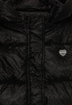 Guess HOODED LS PADDED PUFFER W ZIP - Winter Jacket - Jet Black -Guess Clothing Sale cd68fabf26ab4554a815a6dcf57e2ad1