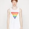 Guess Pride Logo - Top - Pure White