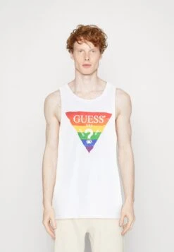 Guess Pride Logo - Top - Pure White