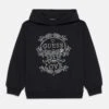 Guess JUNIOR HOODED ACTIVE - Hoodie - Jet Black