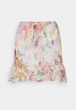 Guess Azura Smocked Skirt - Mini Skirt - Multicoloured -Guess Clothing Sale ce6b85db391f4b0eb6423441782944b5