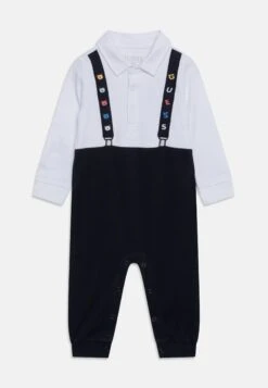 Guess Newborn Overall - Jumpsuit - Pure White