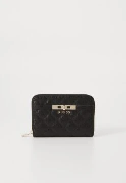Guess IDRA SLG MEDIUM ZIP AROUND - Wallet - Black