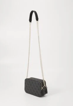 Guess NOELLE CROSSBODY CAMERA - Cross Body Bag - Coal -Guess Clothing Sale cf53df31fde143f0848fbce89e6114eb