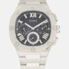 Guess HEADLINE - Chronograph Watch - Silver-coloured/blue Gradient