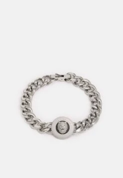 Guess Lion Coin Unisex - Bracelet - Silver-Coloured