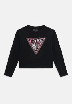 Guess JUNIOR - Long Sleeved Top - Jet Black
