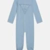 Guess Baby Interlock- Sleep Suit - Frosted Blue
