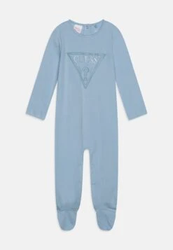 Guess Baby Interlock- Sleep Suit - Frosted Blue