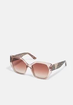 Guess Sunglasses - Shiny Beige / Brown Mirror