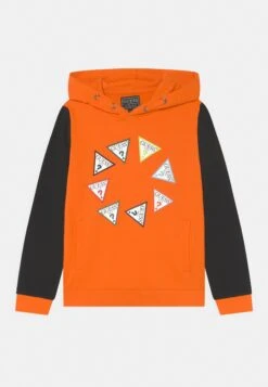 Guess Junior Hooded Active- Hoodie - Bitter Orange
