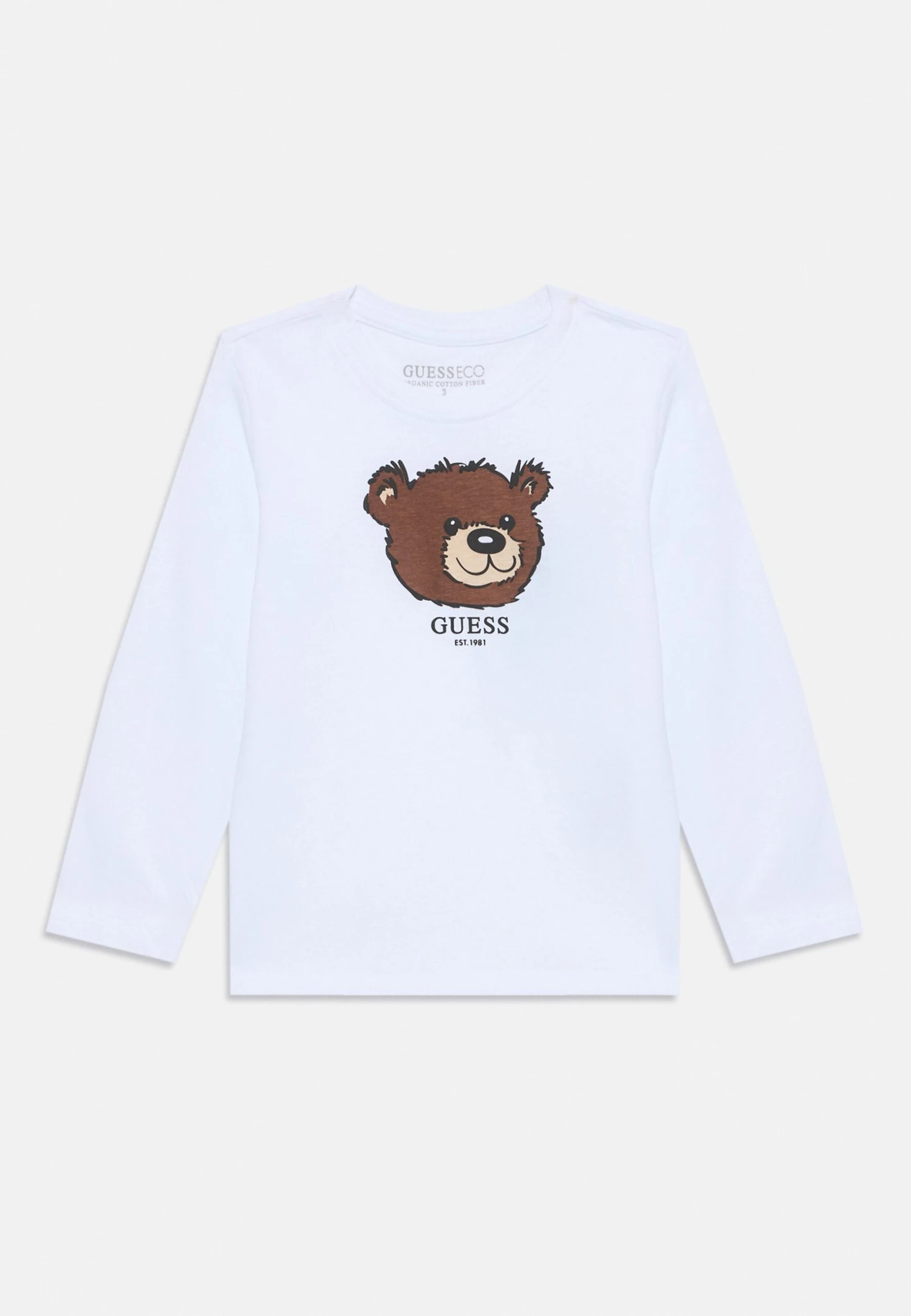 Guess TODDLERLS UNISEX - Long Sleeved Top - Pure White 1 Guess TODDLERLS UNISEX - Long Sleeved Top - Pure White