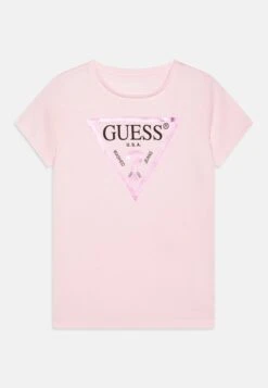 Guess CORE JUNIOR - Print T-shirt - Black -Guess Clothing Sale d427f20a88a546aa9179feed722e011a
