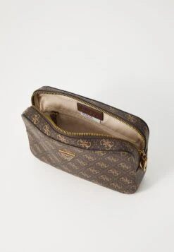 Guess MILANO MINI CAMERA BAG - Cross Body Bag - Brown/ochre -Guess Clothing Sale d58b35842d83411c847f418c812cdd3f