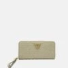 Guess Lisbet Large Zip Around - Wallet - Sage