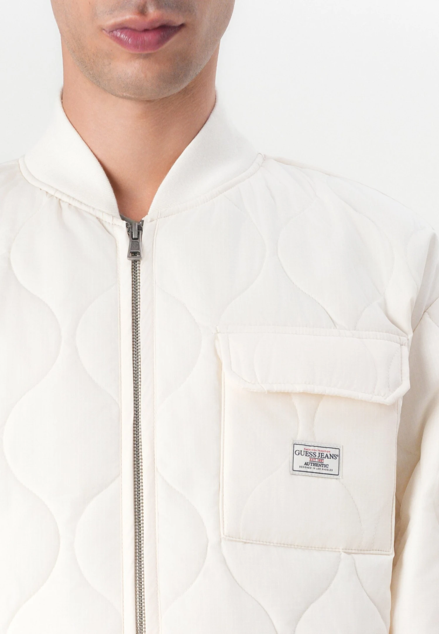 QUILTED PUFFER JACKET - Light Jacket - Pristine White 6 QUILTED PUFFER JACKET - Light Jacket - Pristine White - Image 6