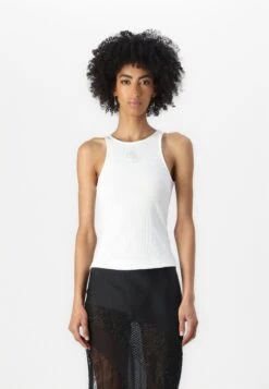 Guess NEW ROUND GUENDALINA - Top - Pure White