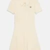 Guess CORE JUNIOR DRESS - Jumper Dress - Cream White
