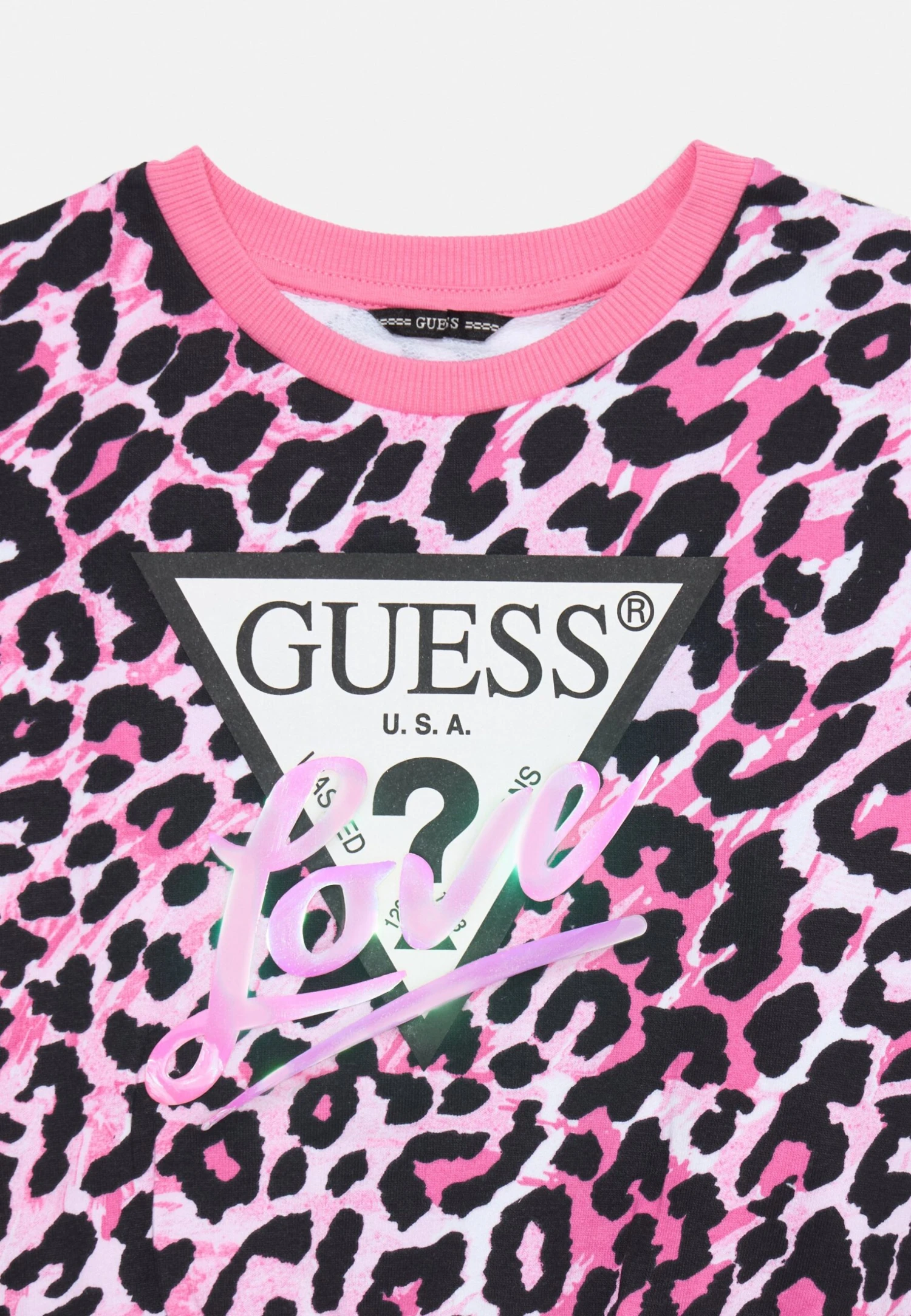 Guess JUNIOR CROP ACTIVE - Sweatshirt - Pink 3 Guess JUNIOR CROP ACTIVE - Sweatshirt - Pink - Image 3