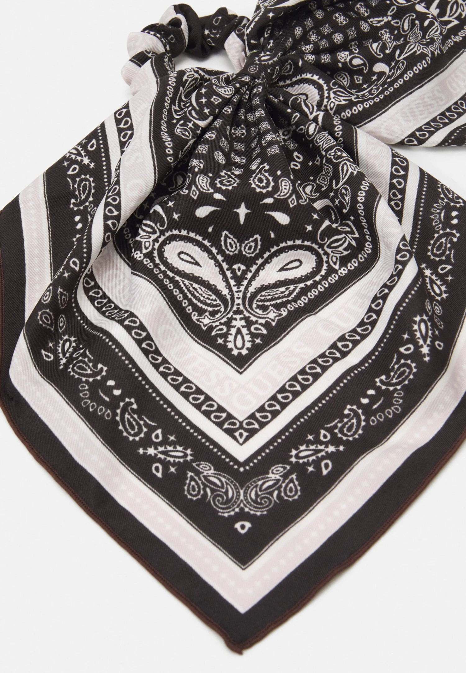 Guess Scrunchies - Hair Styling Accessory - Black Multi 2 Guess Scrunchies - Hair Styling Accessory - Black Multi - Image 2