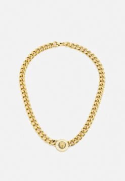 Guess Chain Lion Coin Unisex - Necklace - Gold-Coloured