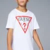 Guess JUNIOR CORE - Print T-shirt - Pure White