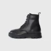 Guess GARDA - Lace-up Ankle Boots - Black