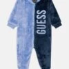 Guess BABY OVERALL UNISEX - Jumpsuit - Lilac Blue