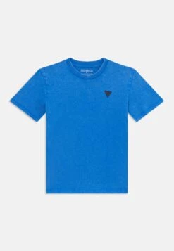 Guess JUNIOR OVERSIZE UNISEX - Print T-shirt - Blau