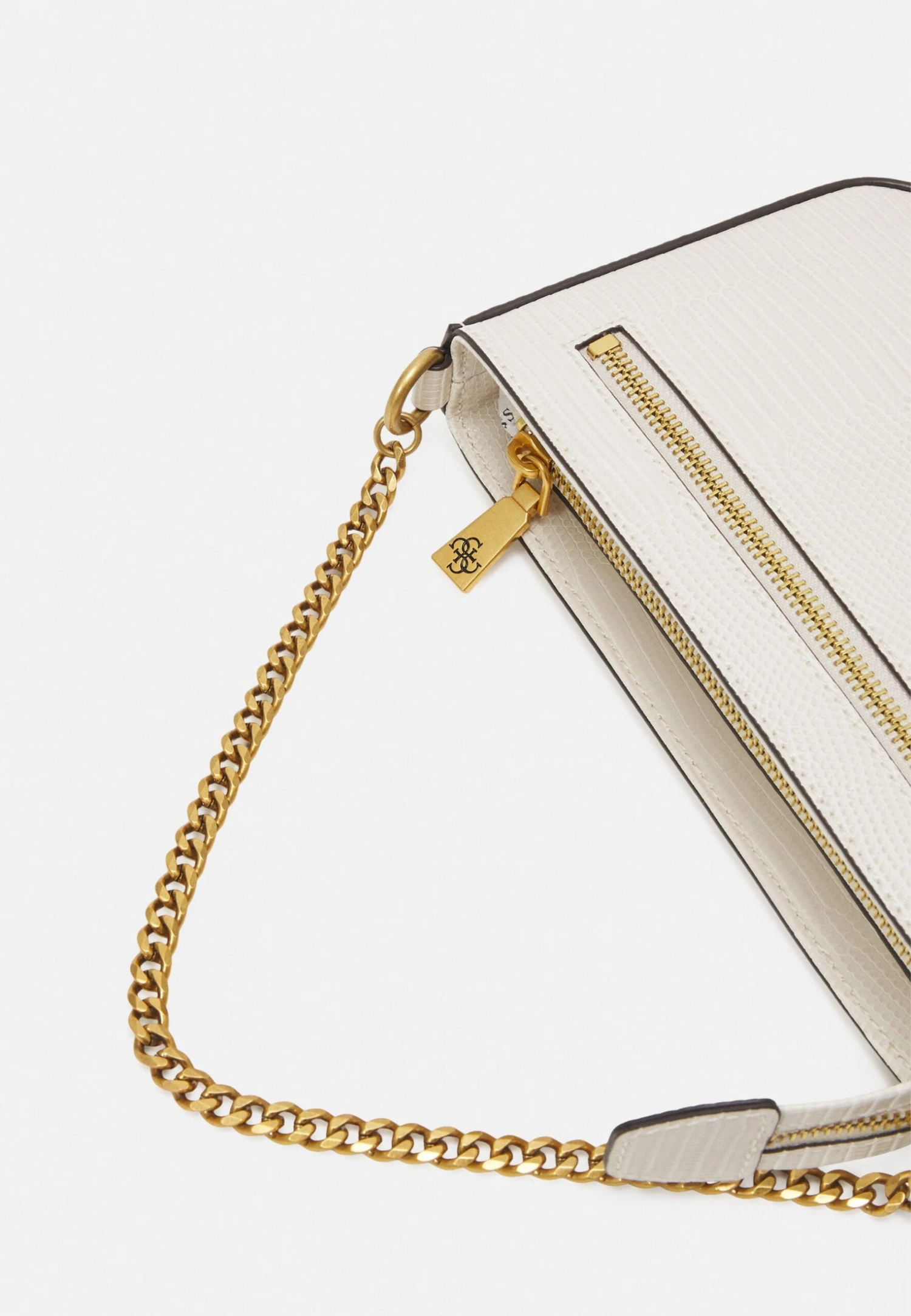 Guess Katey Mini Top Zip - Handbag - Stone 4 Guess Katey Mini Top Zip - Handbag - Stone - Image 4