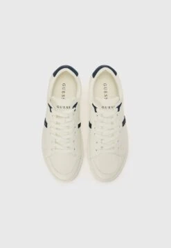 Guess TODI 4 - Trainers - Off White/blue -Guess Clothing Sale dc5fb28ee8bd4d478a163455f59f3788