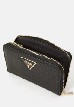 Guess LAUREL - Wallet - Black -Guess Clothing Sale dcd12466857d4608be7e155b43804cd9