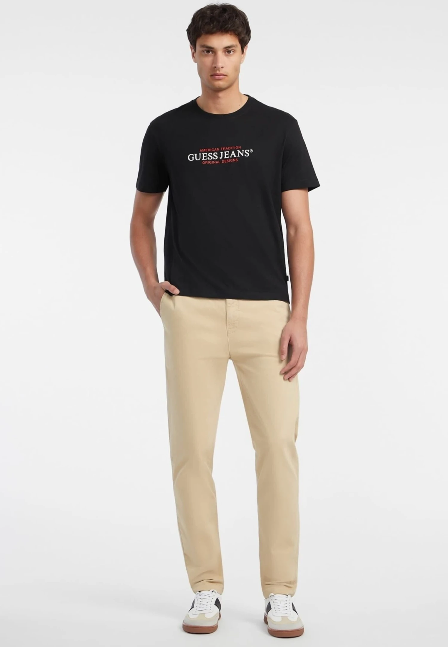 AMERICAN TEE - Print T-shirt - Schwarz 5 AMERICAN TEE - Print T-shirt - Schwarz - Image 5