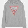 Guess Junior Hooded Core - Sweatshirt - Light Heather Grey
