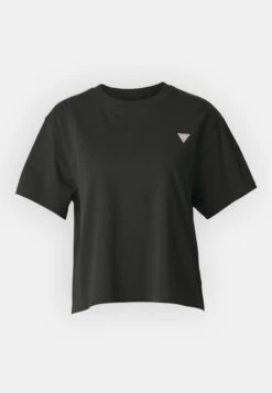 BOXY TRIANG - Basic T-shirt - Jet Black -Guess Clothing Sale dee0739c4445440b981b75e0fddb01ca